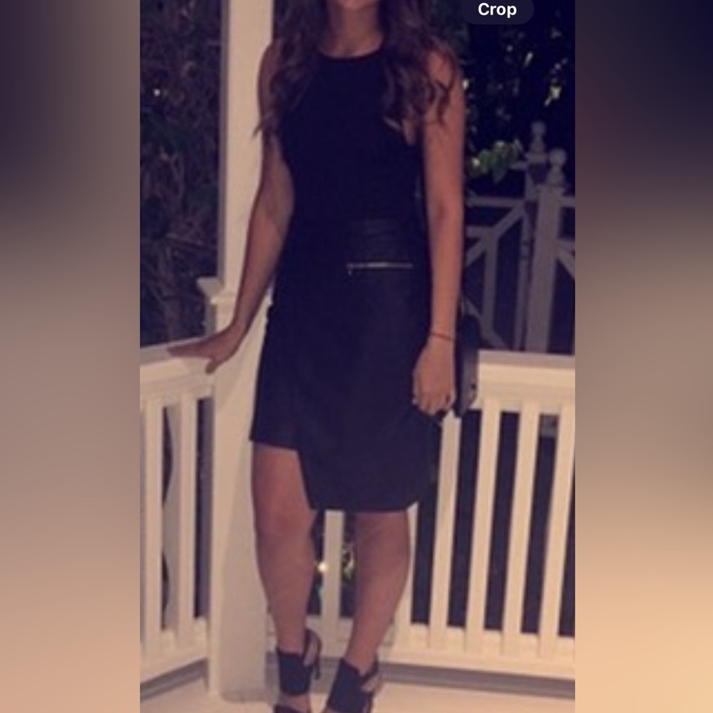 Leather like‎ mini skirt
